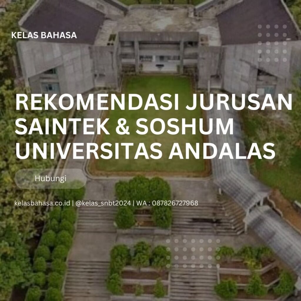 Top Jurusan Universitas Andalas 2024 Kelas Bahasa