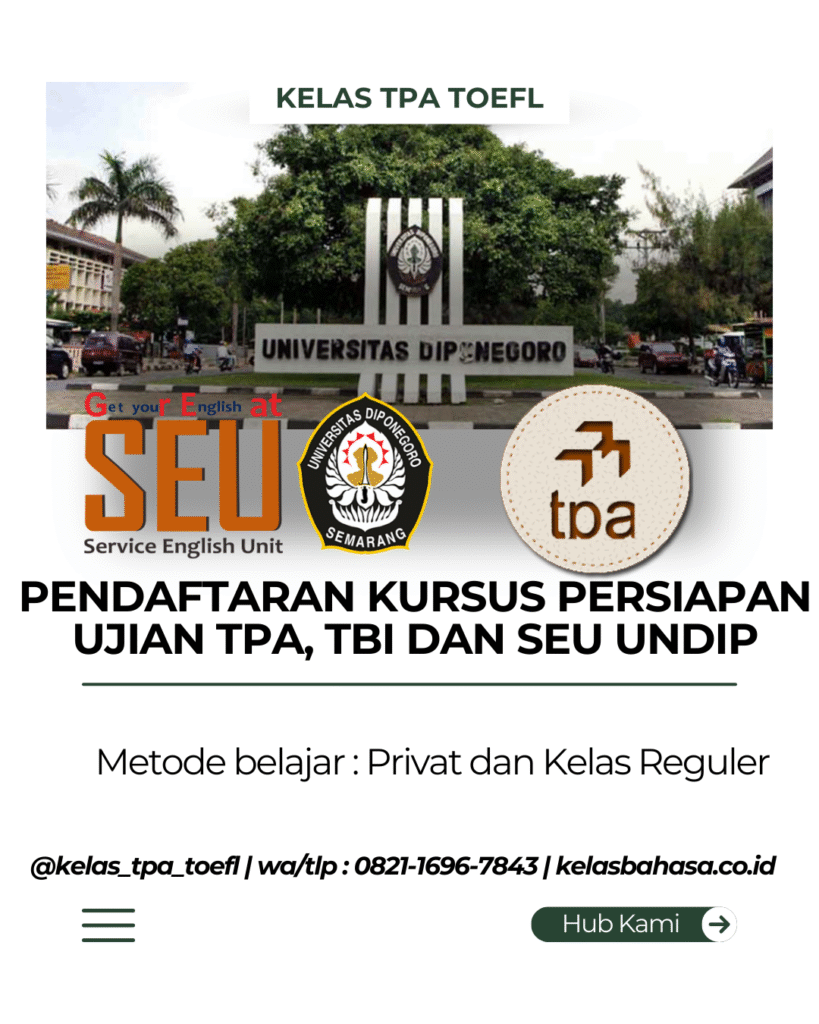 TPA, TBI, TPS, dan SEU Undip