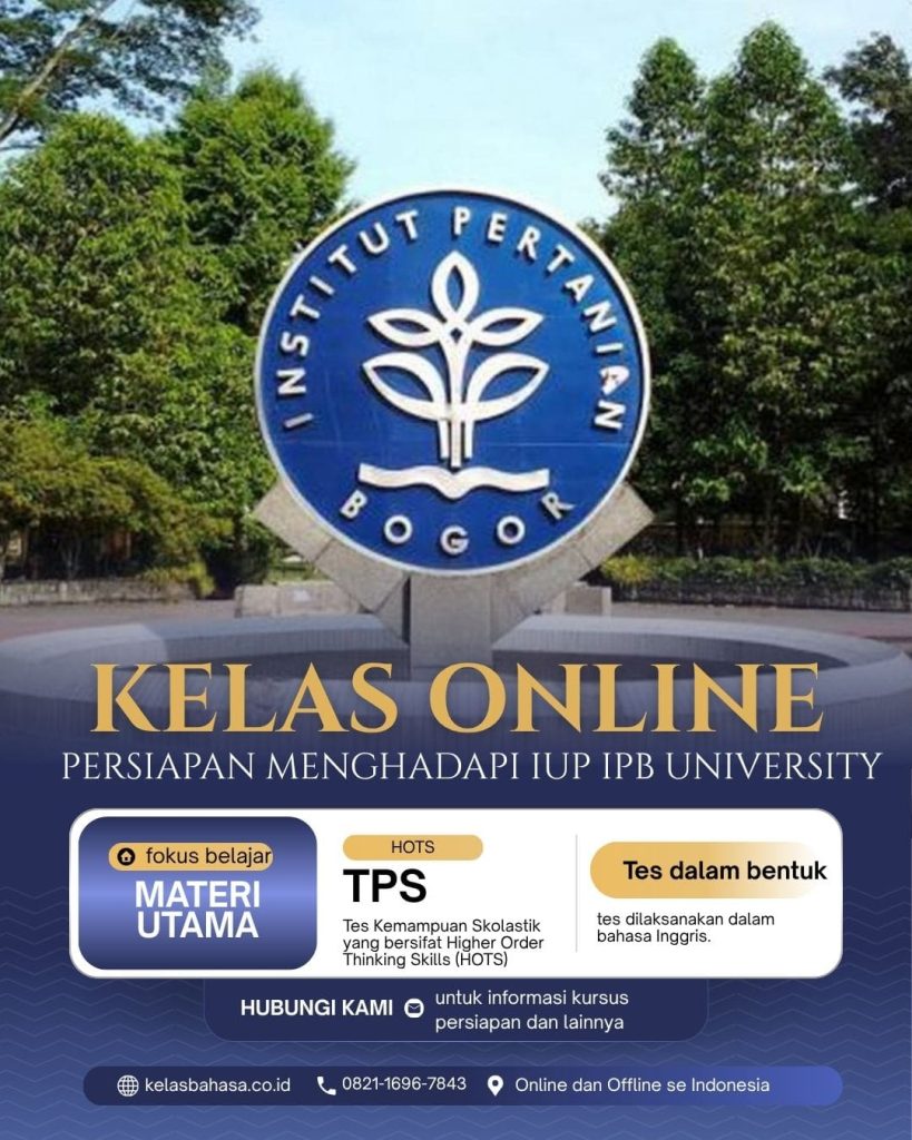 Persiapan IUP IPB