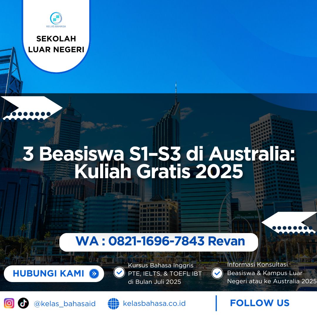 kuliah gratis di Australia