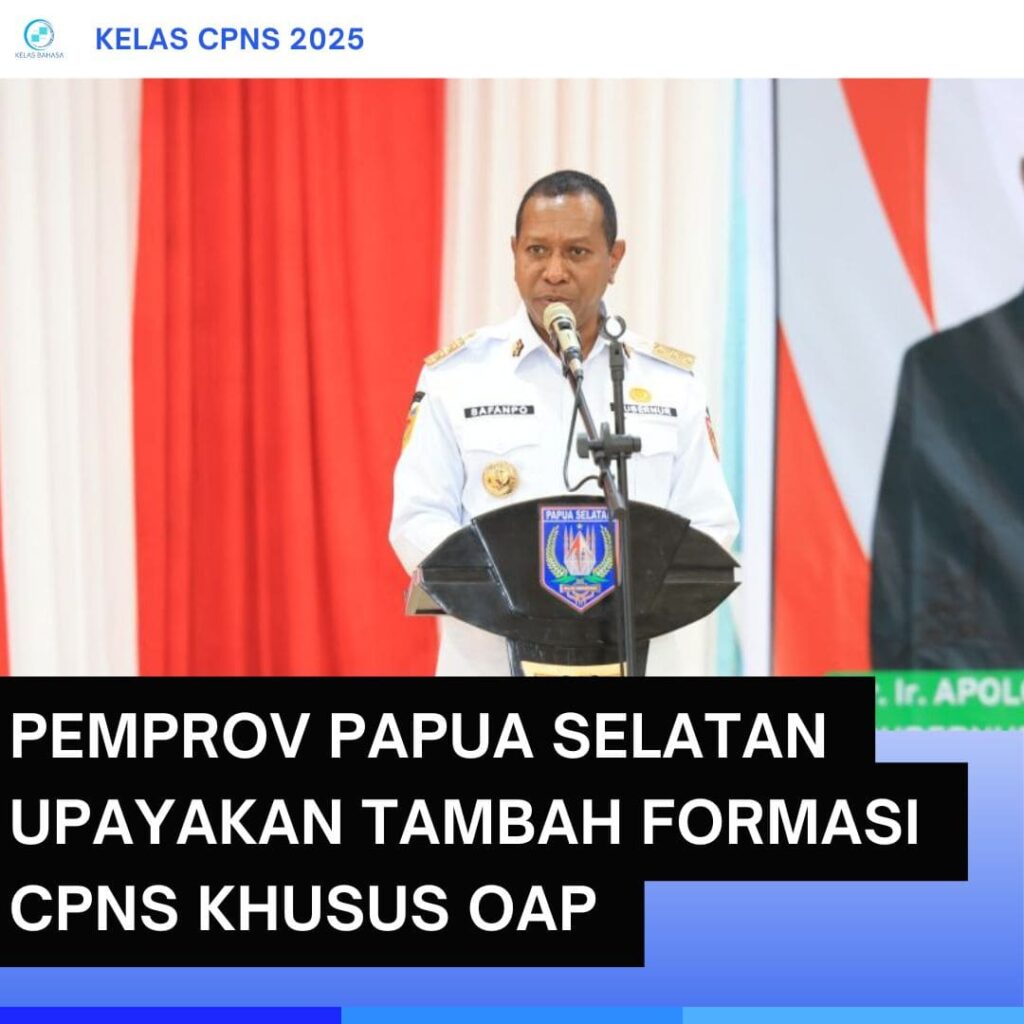 Gubernur Papua Selatan bahas formasi CPNS OAP 2025