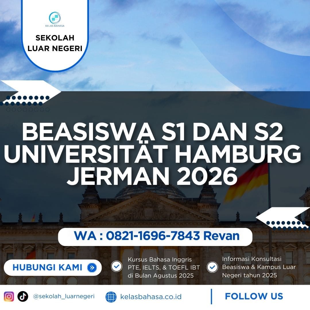 beasiswa S1 S2 Universität Hamburg 2026