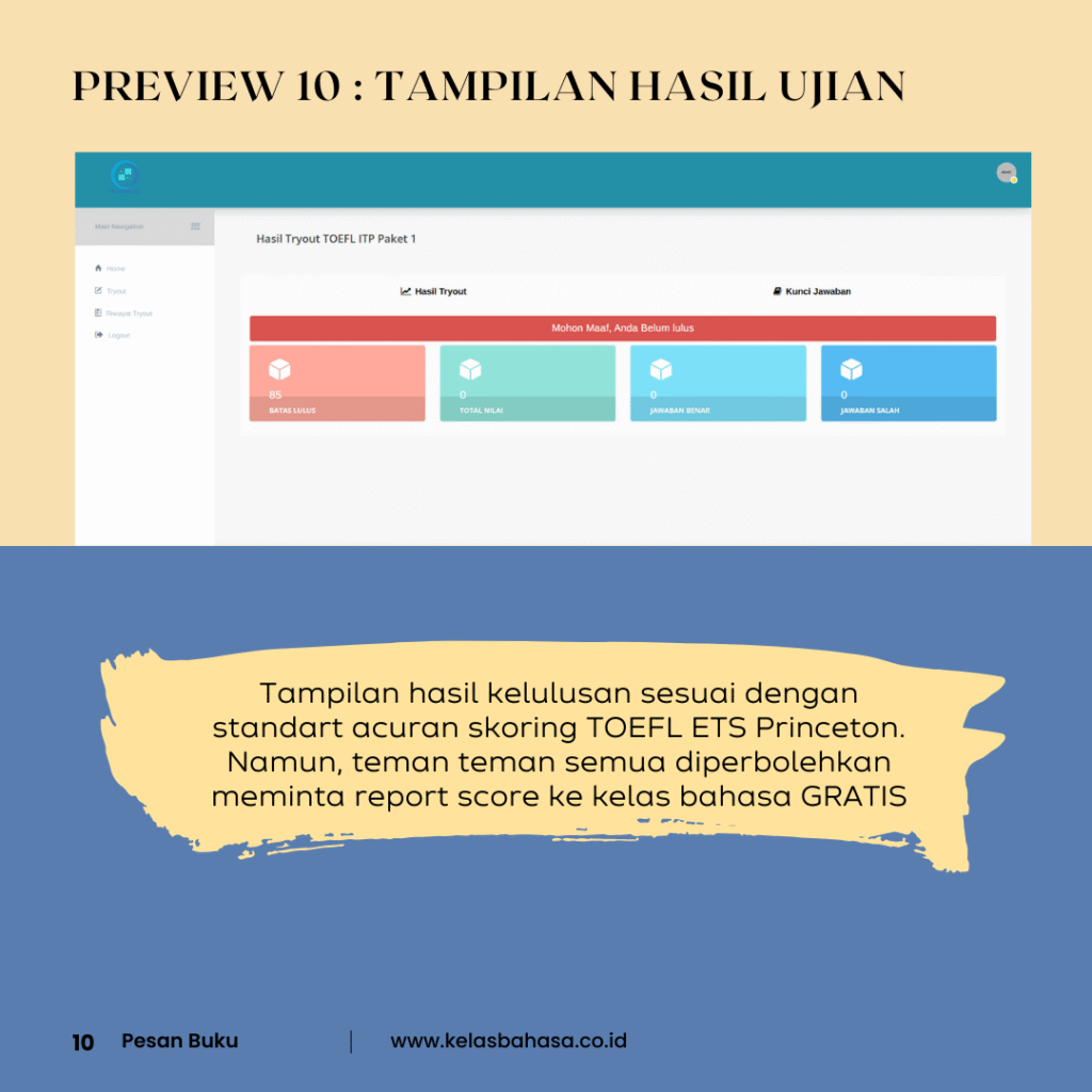 Paket Soal TOEFL ITP