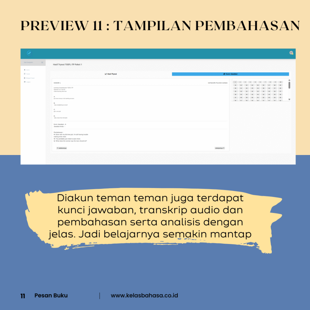 Paket Soal TOEFL ITP