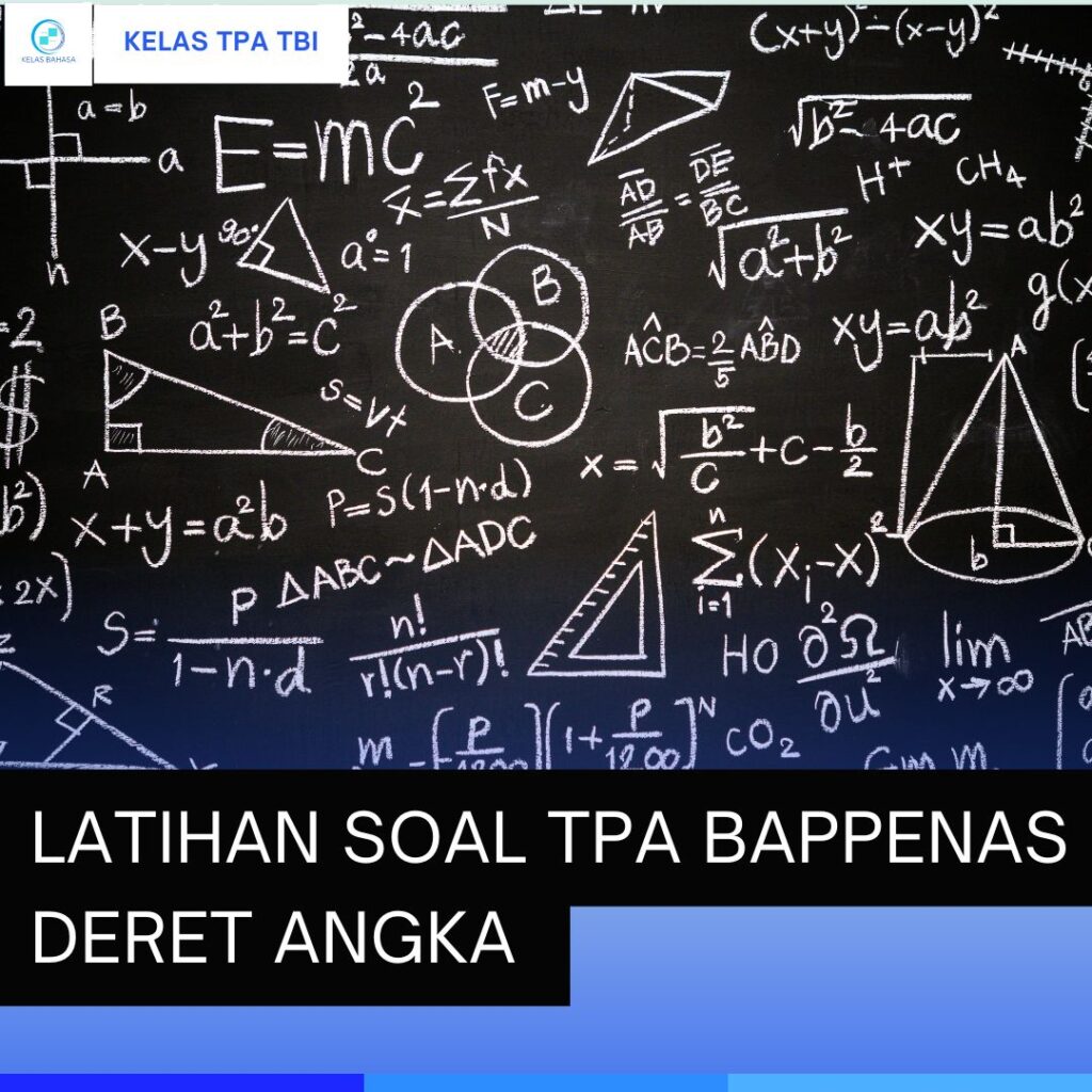 latihan soal deret angka TPA Bappenas