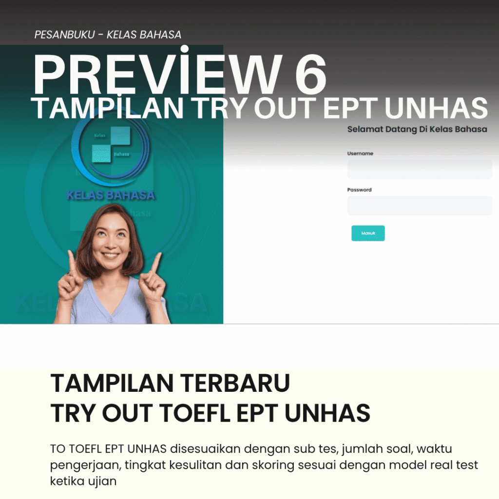 TOEFL EPT Unhas
