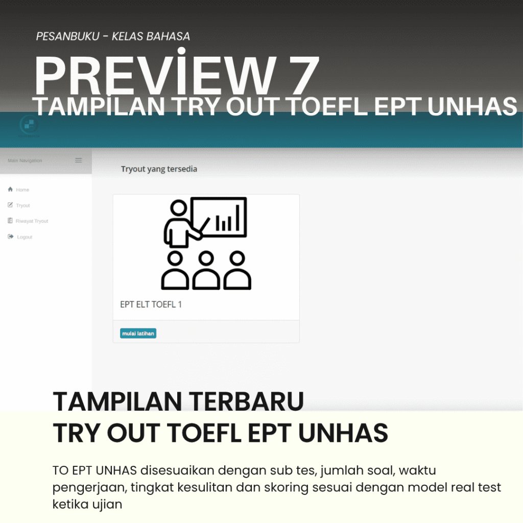 TOEFL EPT Unhas