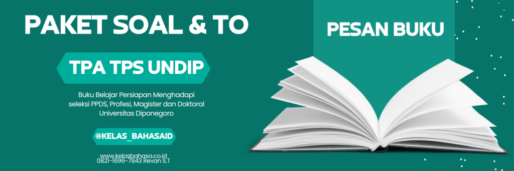Paket Soal dan Try Out TPA TPS Undip