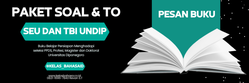 Paket Soal dan Try Out SEU TBI Undip