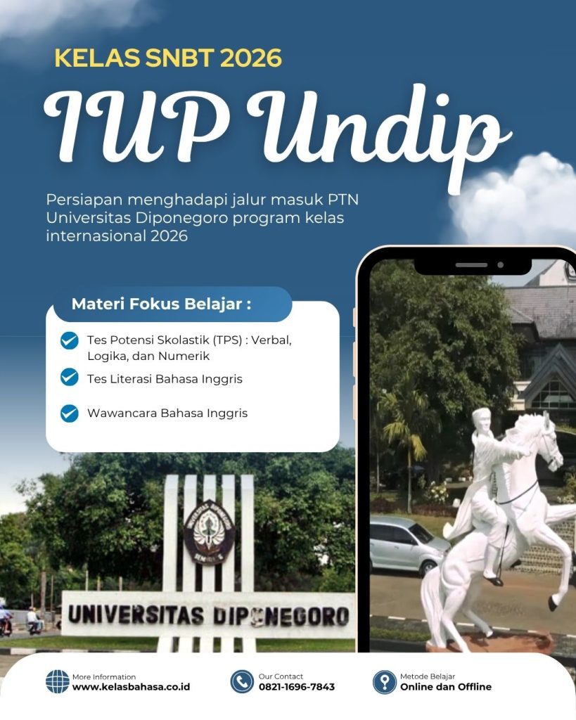 Kursus Persiapan IUP Undip
