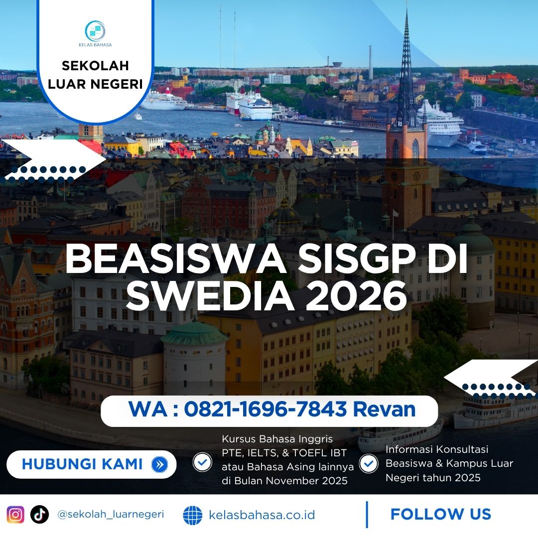 Beasiswa SISGP Swedia
