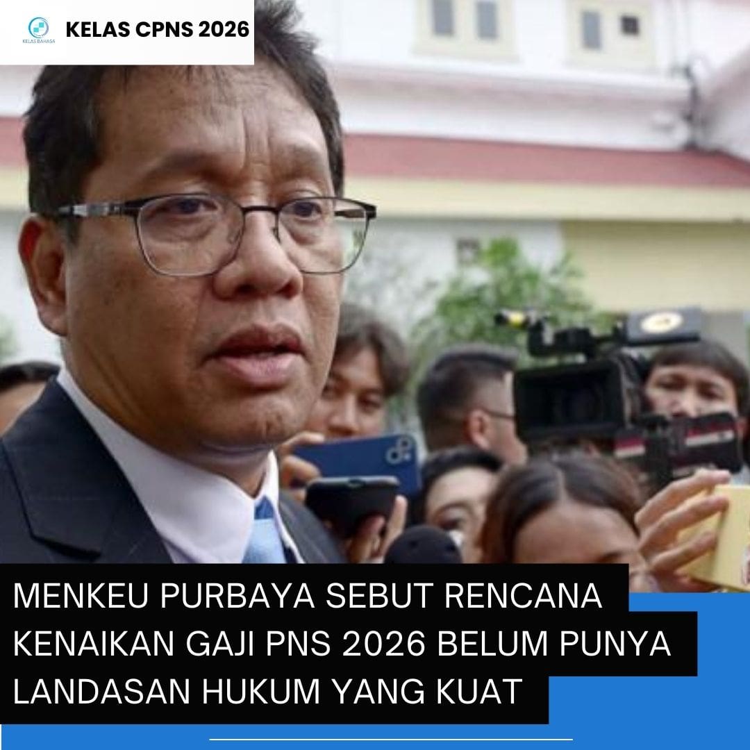 Ramai Bahas Kenaikan Gaji ASN 2026, Ini Jawaban Menkeu Purbaya
