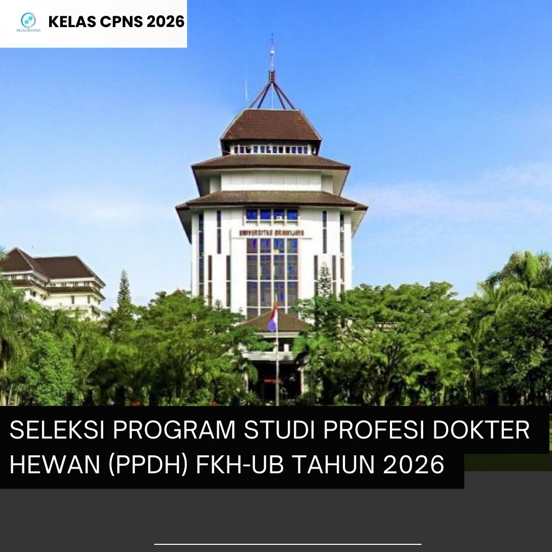 Seleksi Program Studi Profesi Dokter Hewan Universitas Brawijaya