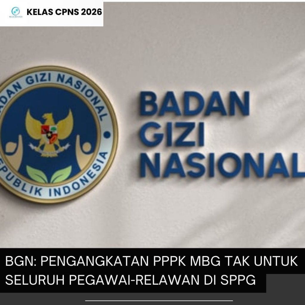 BGN jelaskan pengangkatan PPPK MBG tak untuk seluruh pegawai dan relawan SPPG