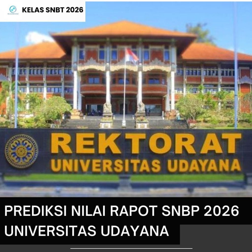 Ilustrasi Persiapan Nilai Rapot untuk SNBP UNUD