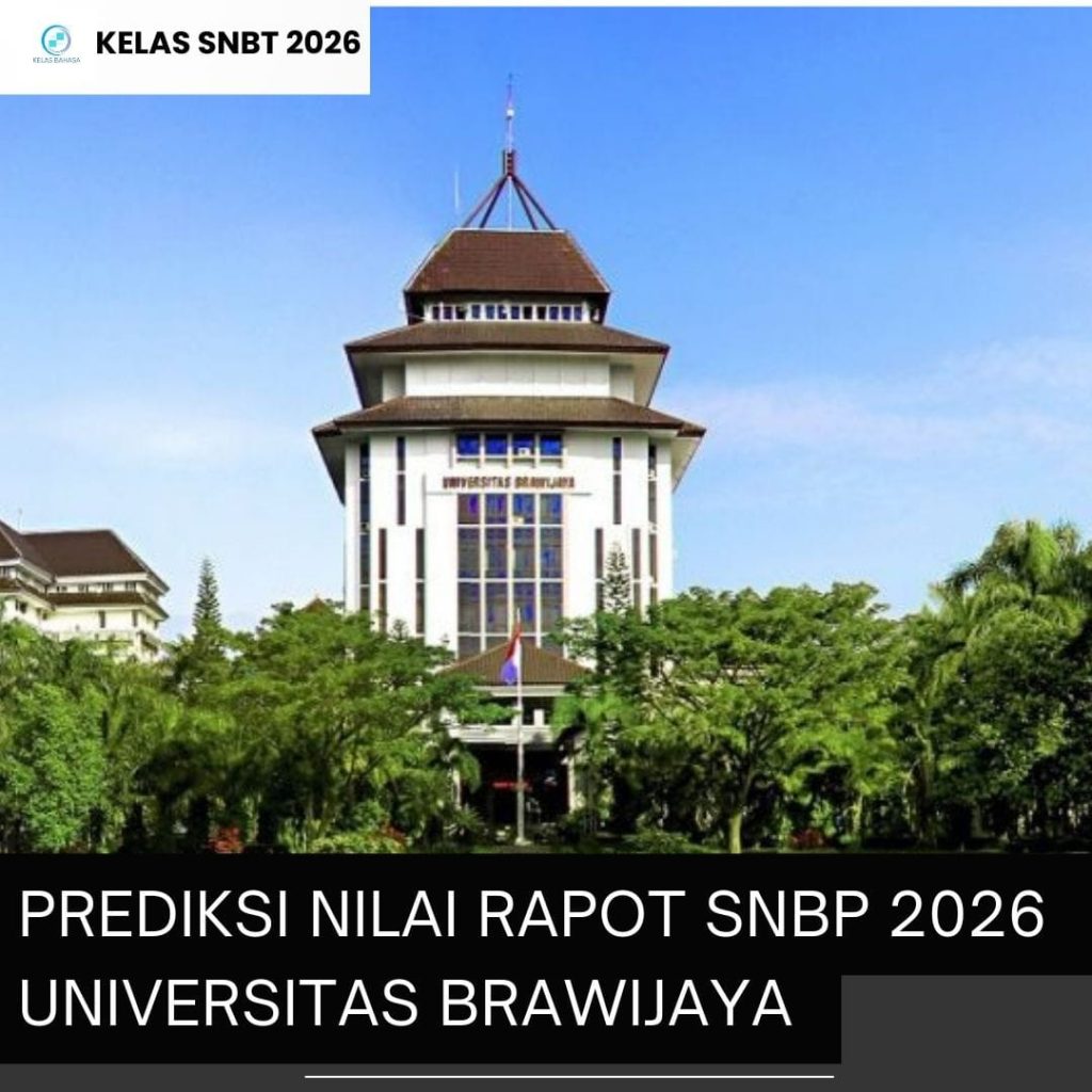 Prediksi nilai rapot SNBP 2026 Universitas Brawijaya per program studi sebagai acuan peluang lolos