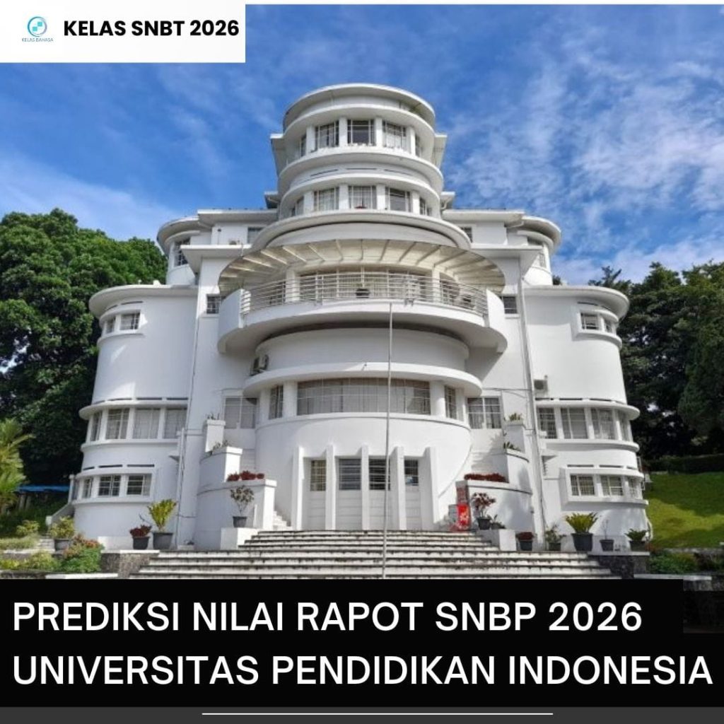 Ilustrasi Strategi Nilai Rapot untuk SNBP UPI