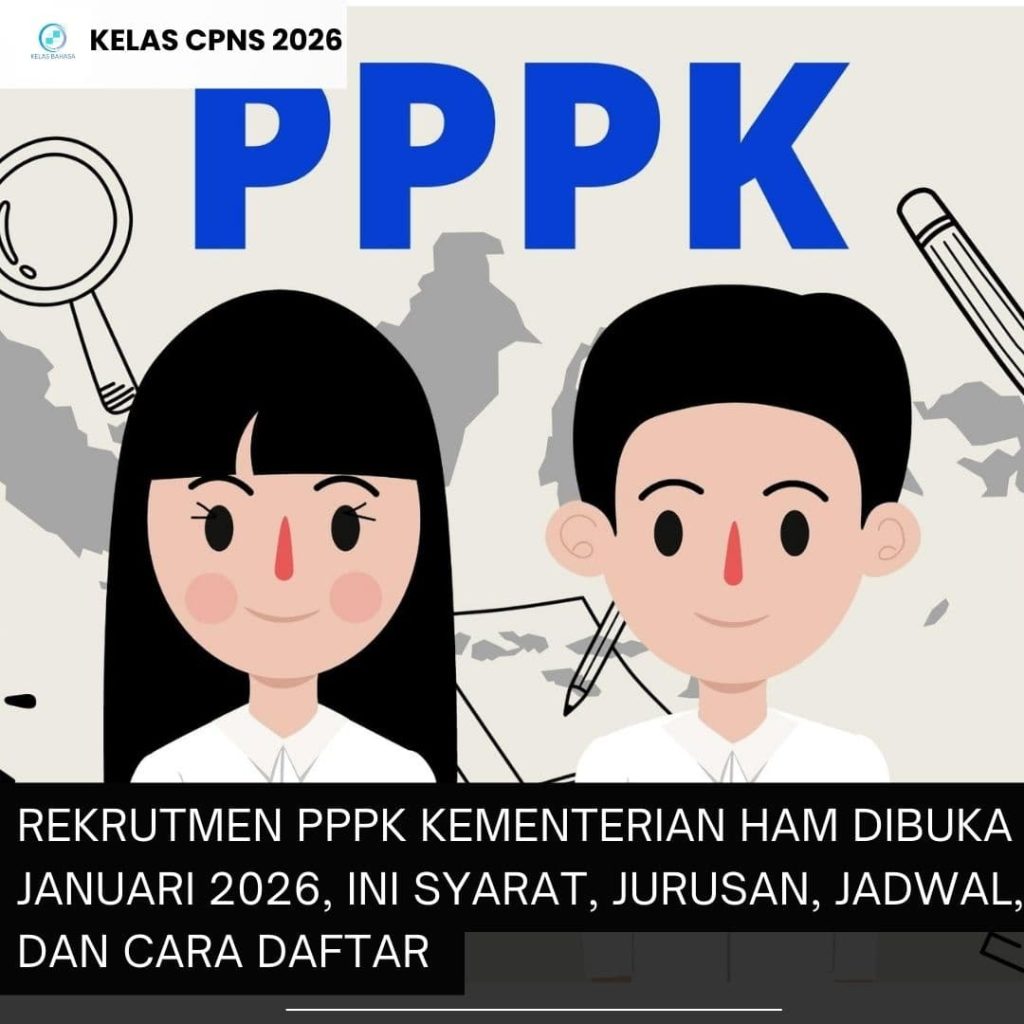 rekrutmen PPPK Kementerian HAM 7 Januari 2026