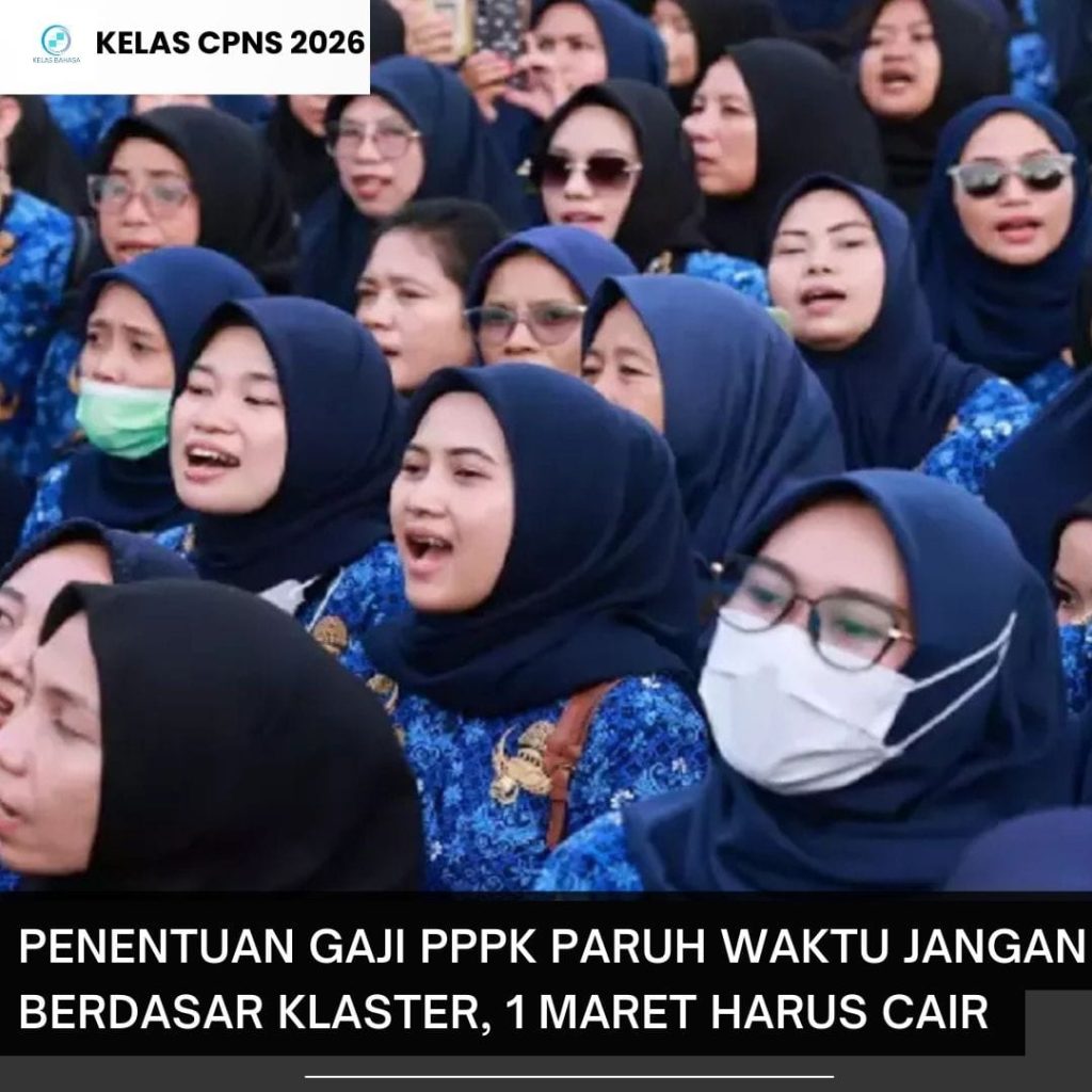 “Gaji PPPK Paruh Waktu harus cair 1 Maret 2026”