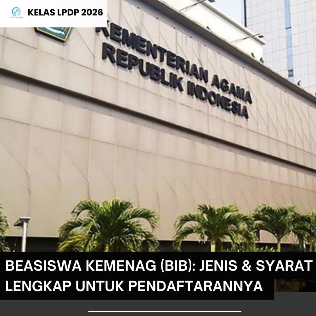 informasi beasiswa Kemenag BIB 2026 lengkap