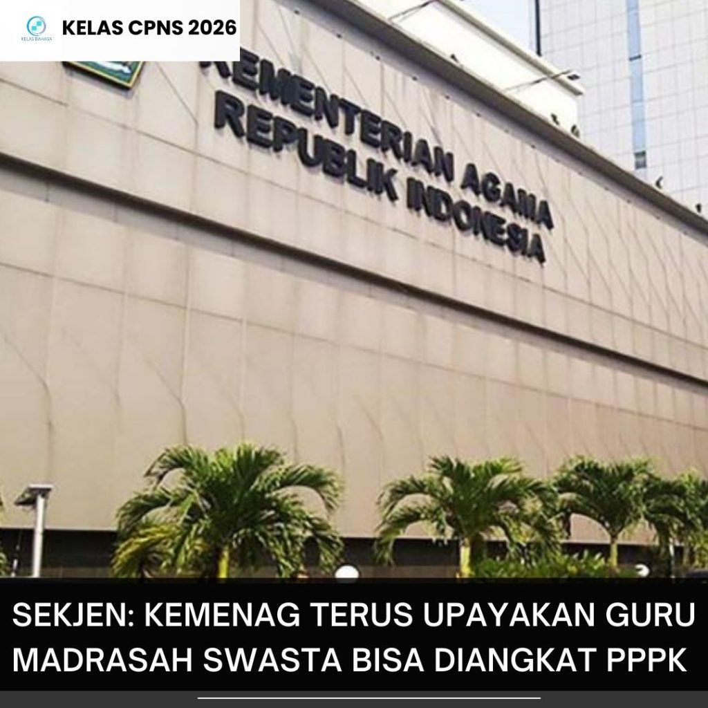 Guru madrasah swasta diangkat PPPK upaya Sekjen Kemenag 2026