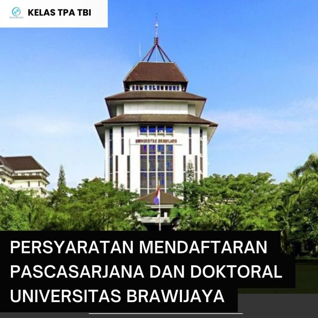 “Persyaratan pendaftaran pascasarjana dan doktoral Universitas Brawijaya 2026”