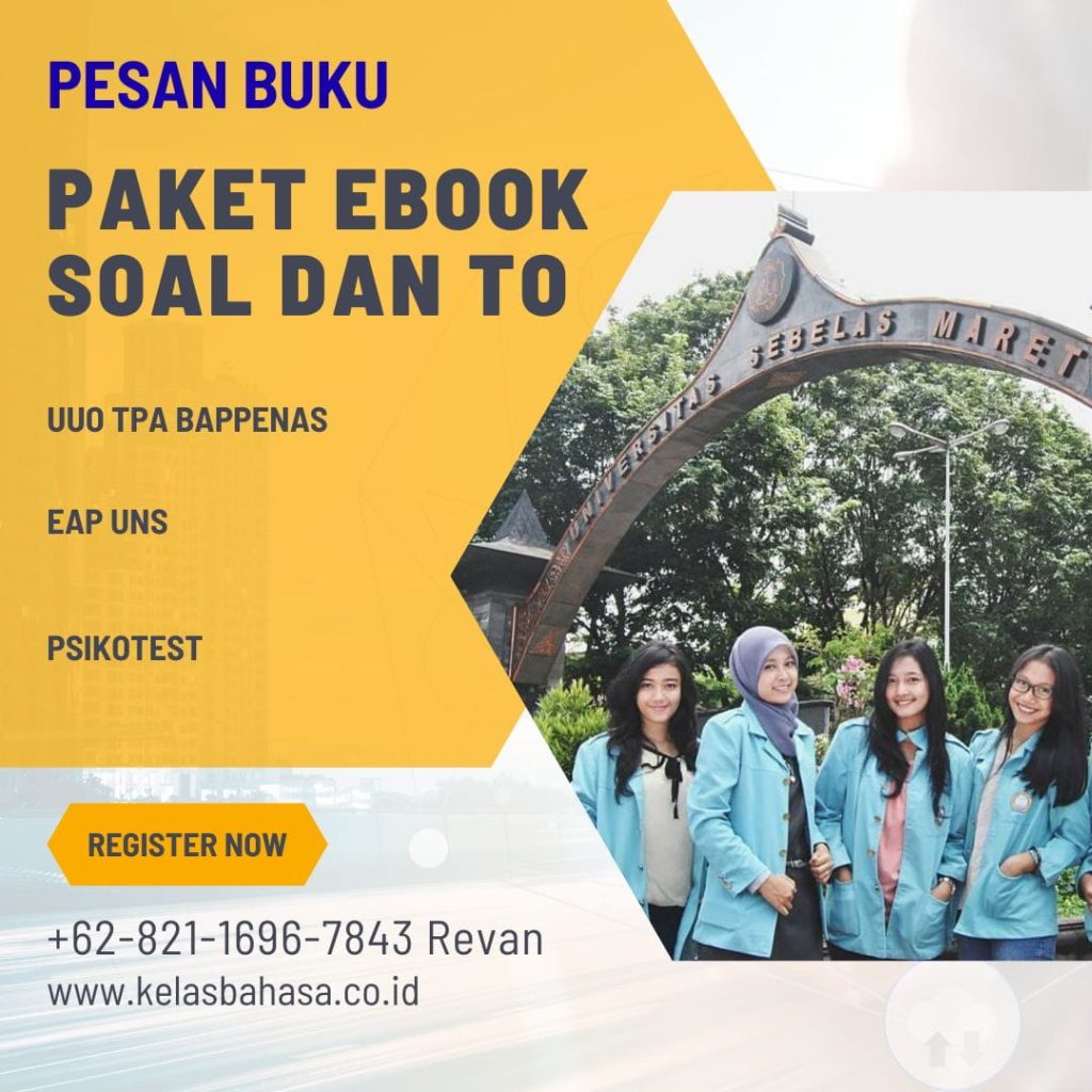 “Ebook TPA UNS 2026 strategi lulus tes TPA”