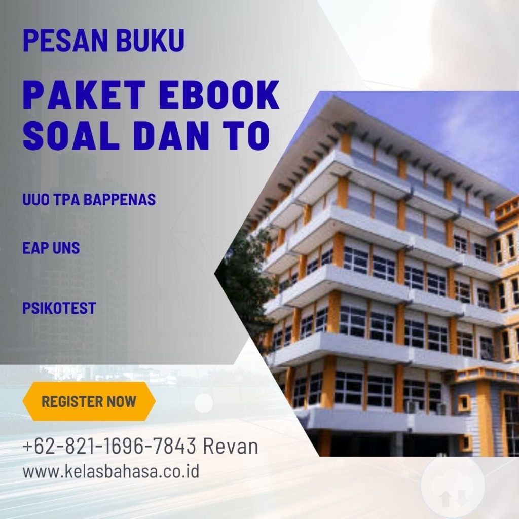 “Ebook TOEFL UNS 2026 strategi lulus”