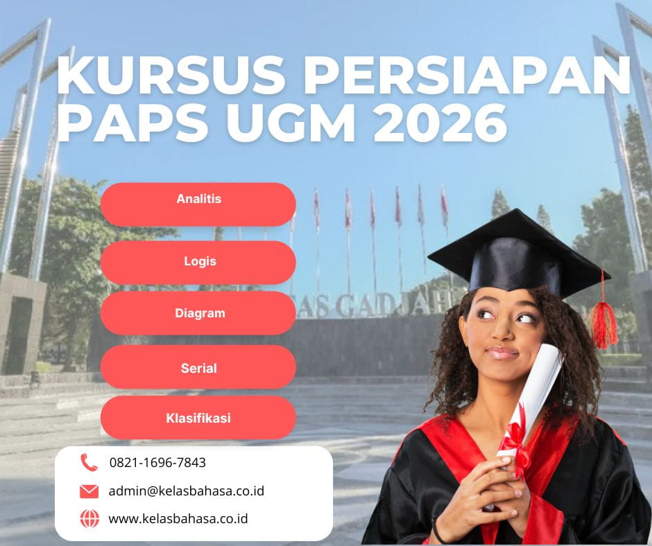 “Kursus intensif persiapan tes PAPS UGM S2 S3 2026