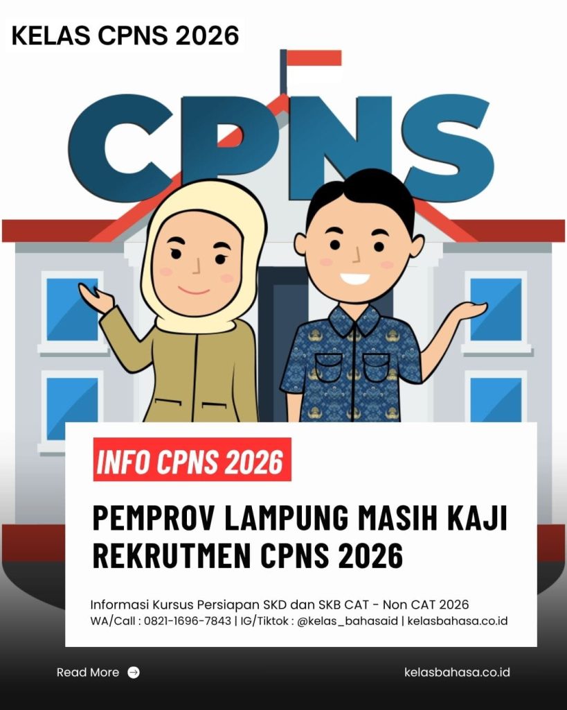 CPNS Lampung 2026 Masih Dikaji Pemprov