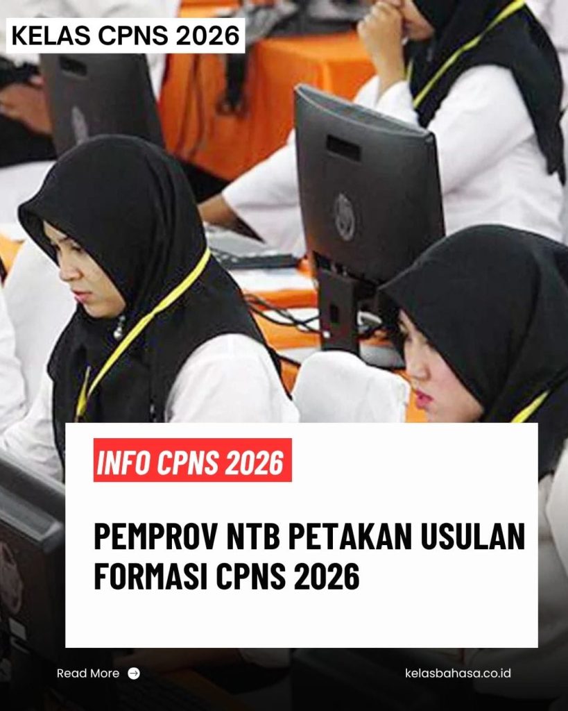 Formasi CPNS NTB 2026 Dipetakan Pemprov