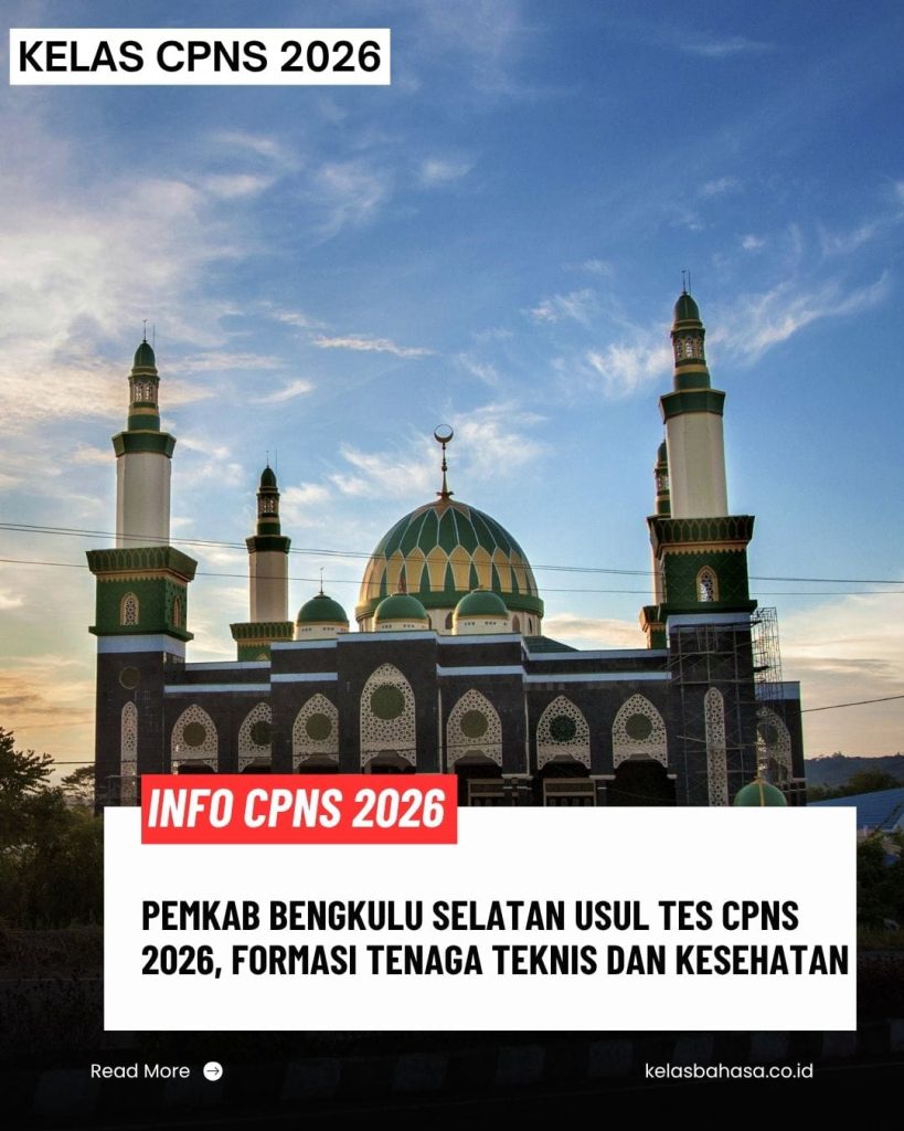 CPNS Bengkulu Selatan 2026 Prioritas Tenaga Kesehatan