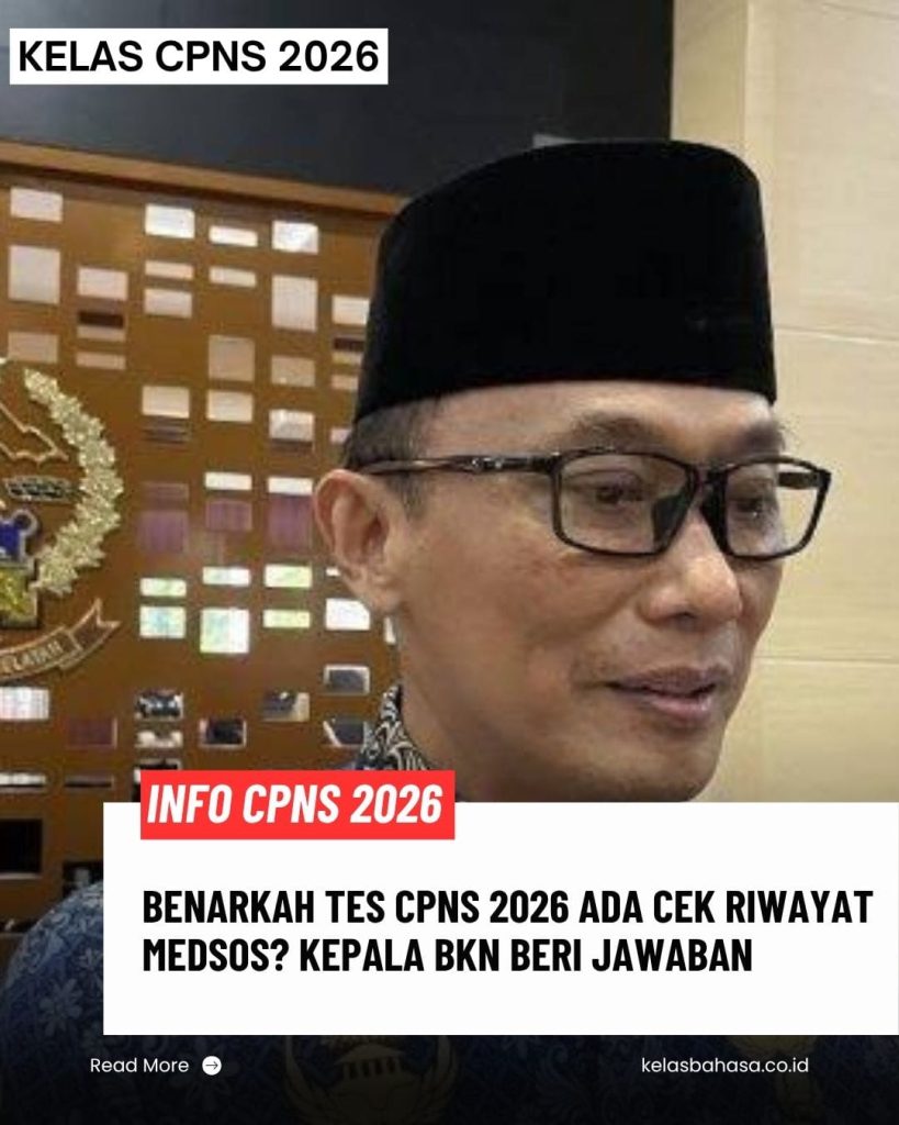 tes cpns 2026 cek riwayat medsos