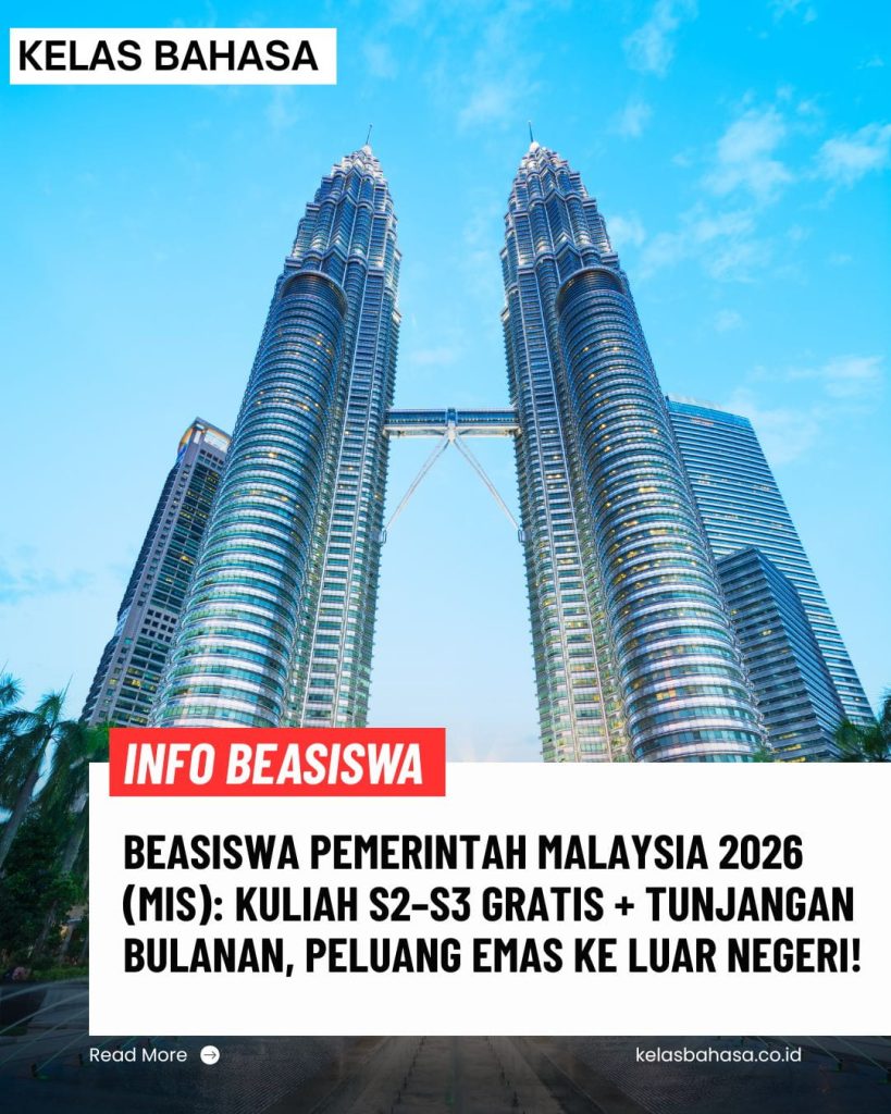 Beasiswa Pemerintah Malaysia 2026