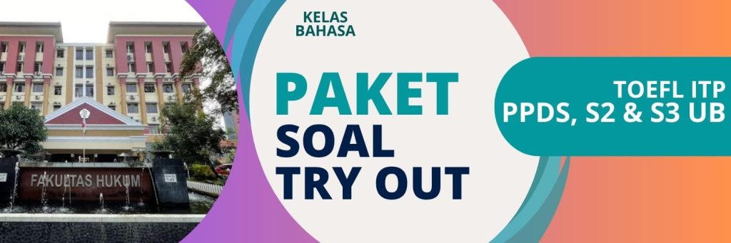 TOEFL ITP PPDS Magister dan Doktor UB