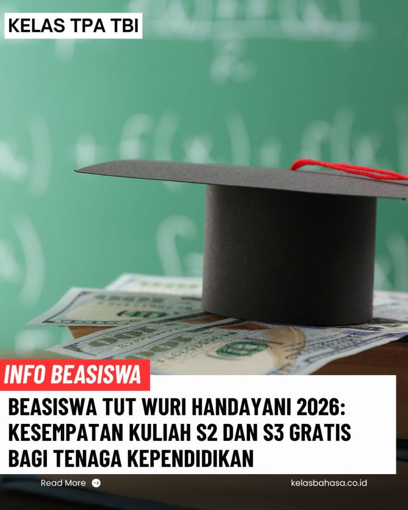 Beasiswa Tut Wuri Handayani 2026