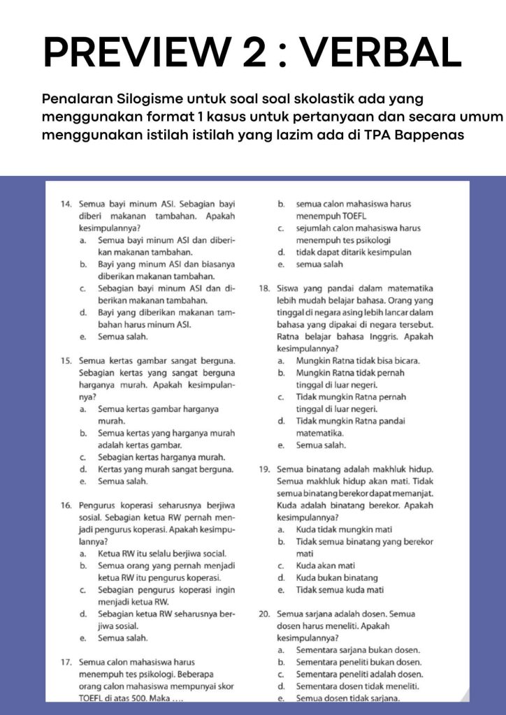 Soal Skolastik LPDP (3)